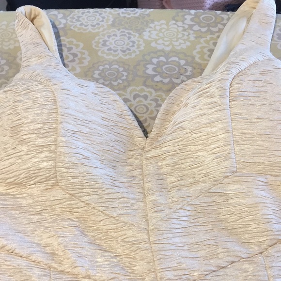 Angel Biba NWT Cream body hugging dress - Picture 5 of 10